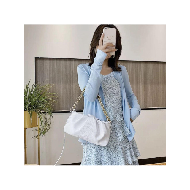 The Dezzy Factory Mary tas | wit | geleverd met twee ceinturen 240129 large