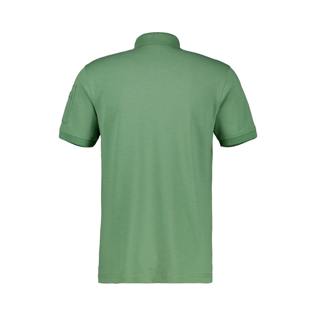 Lerros Heren polo 2533229 612 sage green Lerros Polo 2533229 612SageGreen large