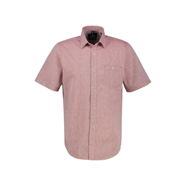 Lerros Heren overhemd 25420081 331 earth red Lerros Overhemd 25420081 331EarthRed large