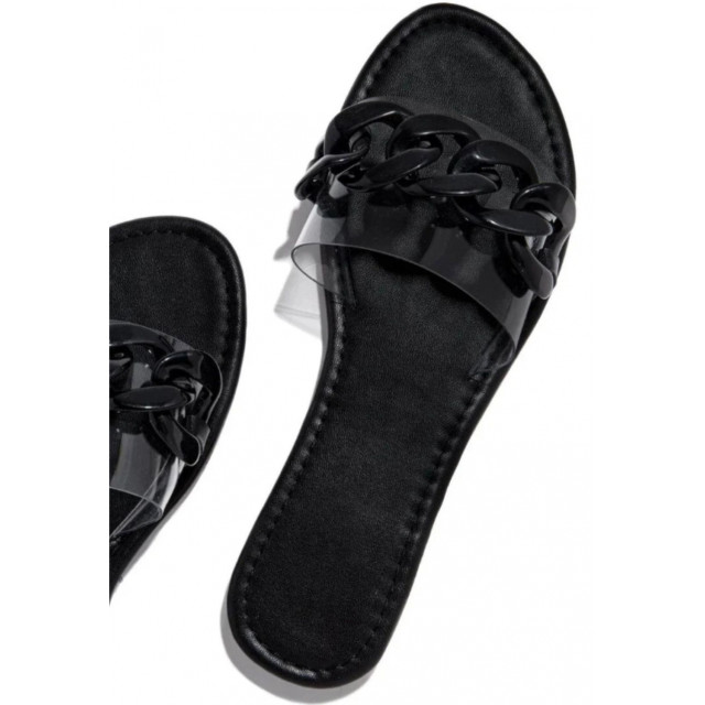 The Dezzy Factory Pastelie slippers | zwart 240161 large