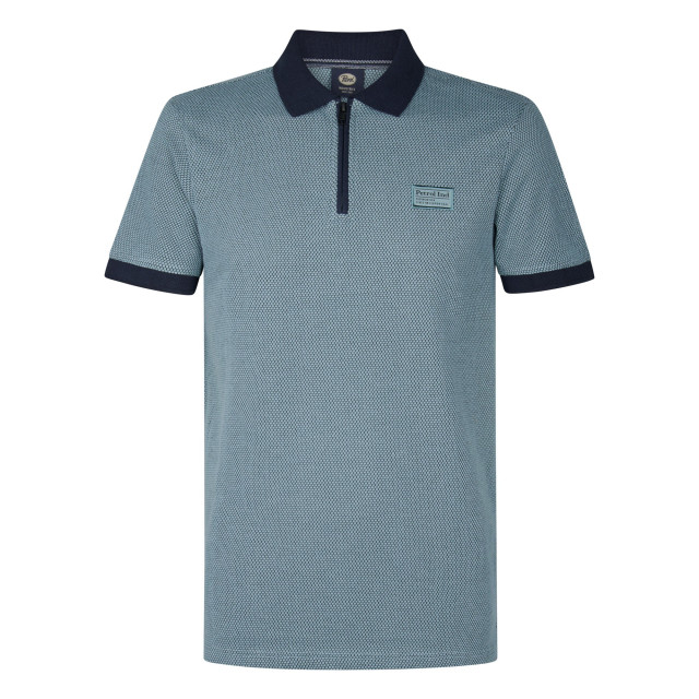 Petrol Industries Heren polo m-1050-pol907 5188 ocean Petrol M 1050 POL907 5188Ocean large