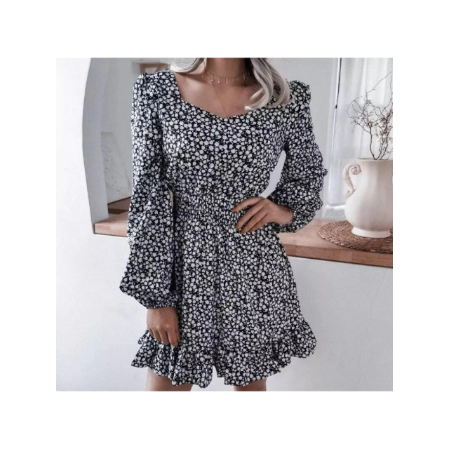 The Dezzy Factory Bohemy jurk | zwart 240173 large