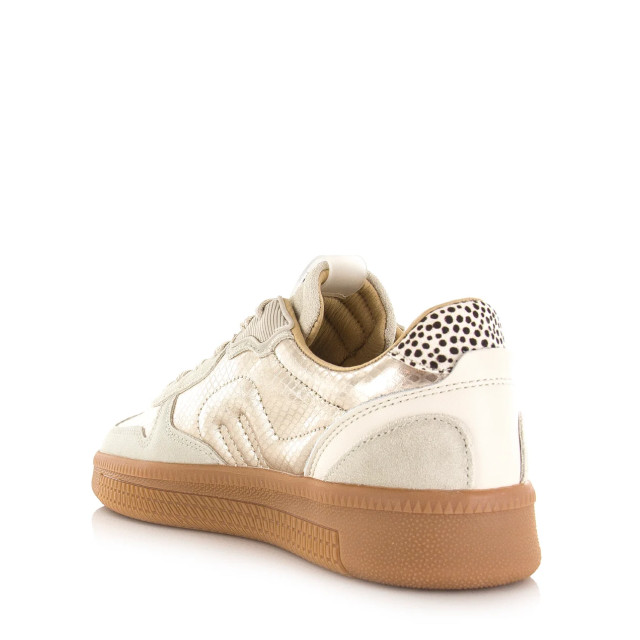 Maruti yale suede taupe gold sneakers lage sneakers dames 66.1844.01-L25 large
