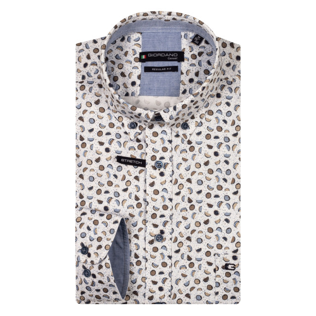 Giordano Lange mouw overhemden 517042 517042 large