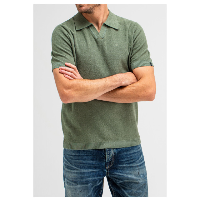 Butcher of Blue Boucle knit polo polos m2516018 M2516018 large