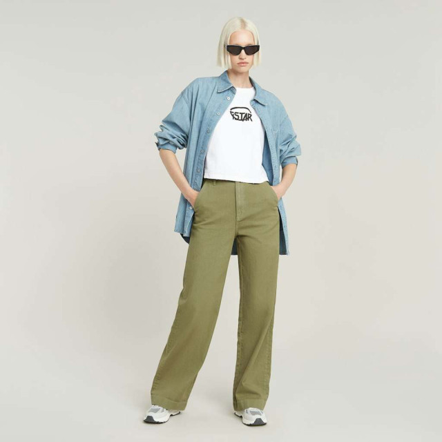G-Star Deck 2.0 high loose chino wmn D26432-E020-G544 large