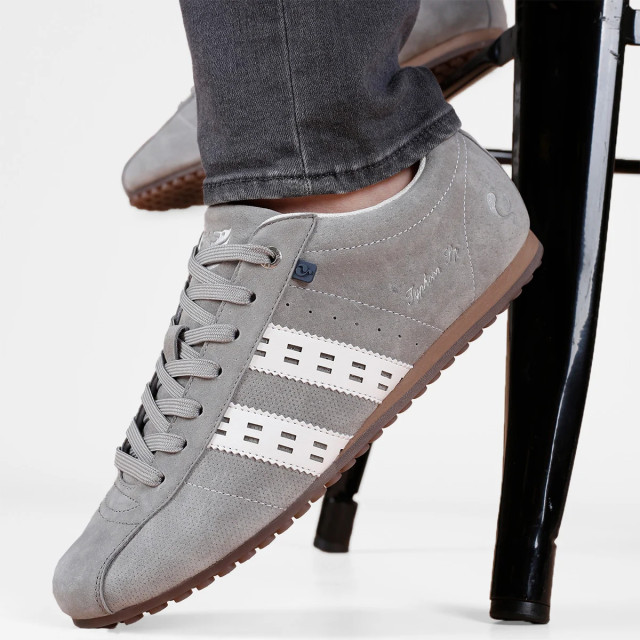 Q1905 Sneaker typhoon sp lichtgrijs/offwhite QM1253809-112-1 large