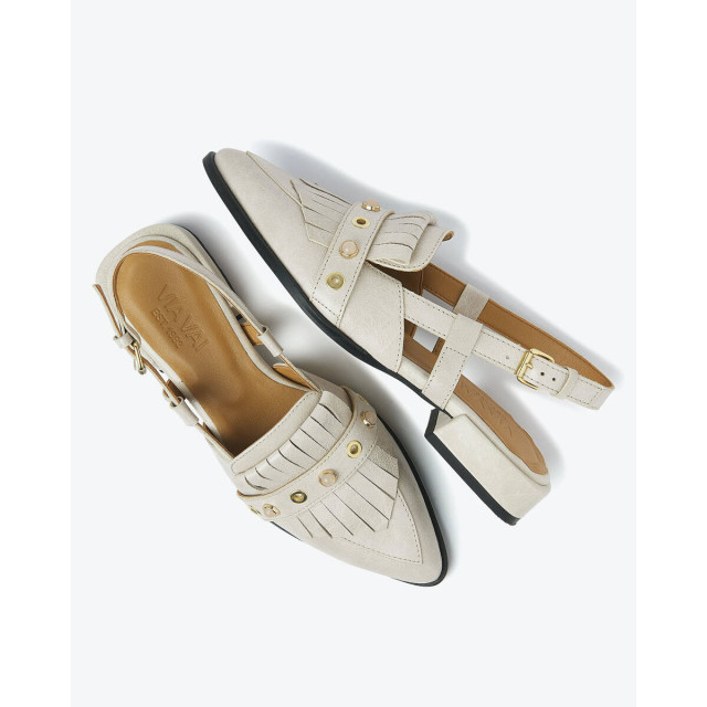 Via Vai VIA VAI Muiltjes 62210 JAZZ TAMMI Sandalen Beige VIA VAI Muiltjes 62210 JAZZ TAMMI large