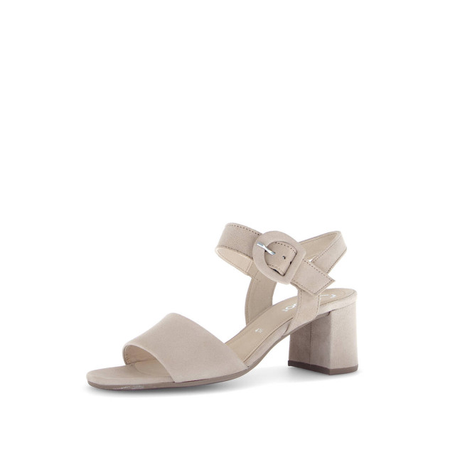 Gabor Gabor Sandalen met hak 61.710.12 Sandalen Beige Gabor Sandalen met hak 61.710.12 large