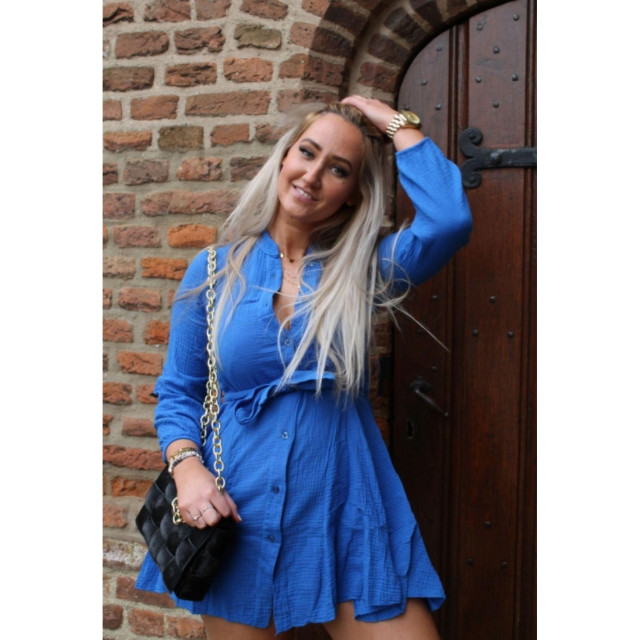 The Dezzy Factory Royal jurk | blue 240254 large