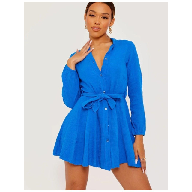 The Dezzy Factory Royal jurk | blue 240254 large