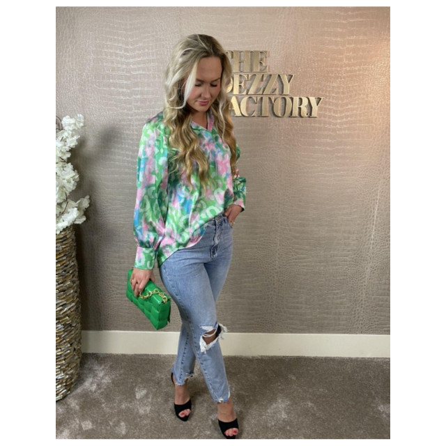 The Dezzy Factory Grind blouse | groen 240264 large