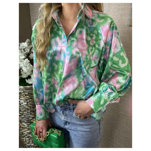 The Dezzy Factory Grind blouse | groen 240264 large