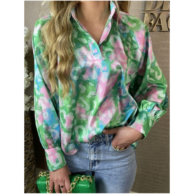 The Dezzy Factory Grind blouse | groen 240264 large