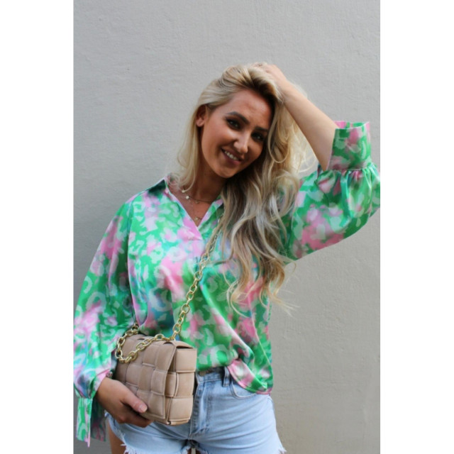 The Dezzy Factory Grind blouse | groen 240264 large