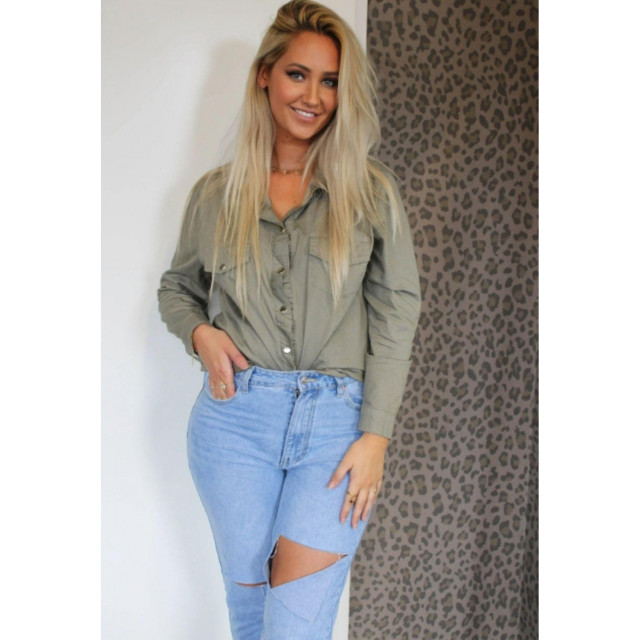 The Dezzy Factory Bella blouse | groen 240267 large