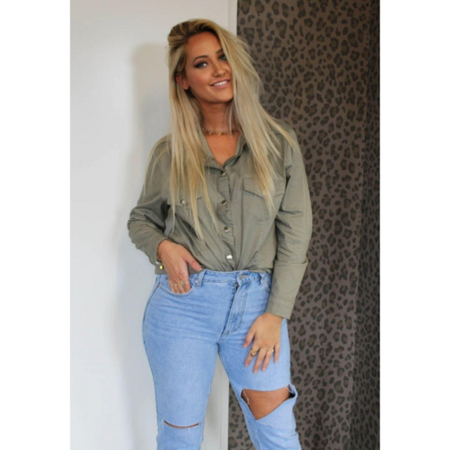 The Dezzy Factory Bella blouse | groen 240267 large