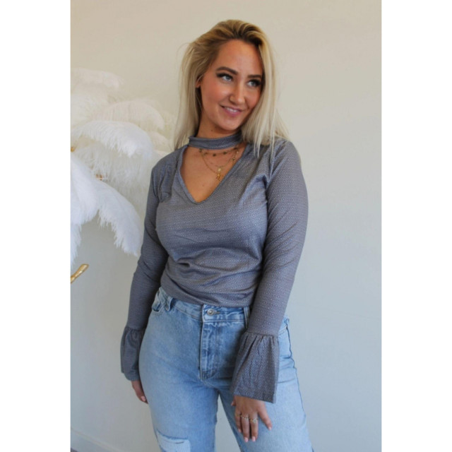 The Dezzy Factory Celine top | grijs 240268 large
