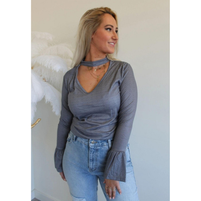 The Dezzy Factory Celine top | grijs 240268 large