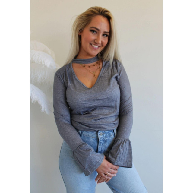 The Dezzy Factory Celine top | grijs 240268 large
