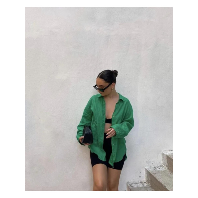 The Dezzy Factory Island blouse | groen 2400281 large