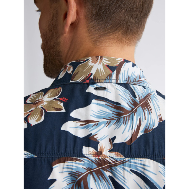 Petrol Industries Heren overhemd m-1050-sis418 5178 navy blue Petrol M 1050 SIS418 5178NavyBlue large