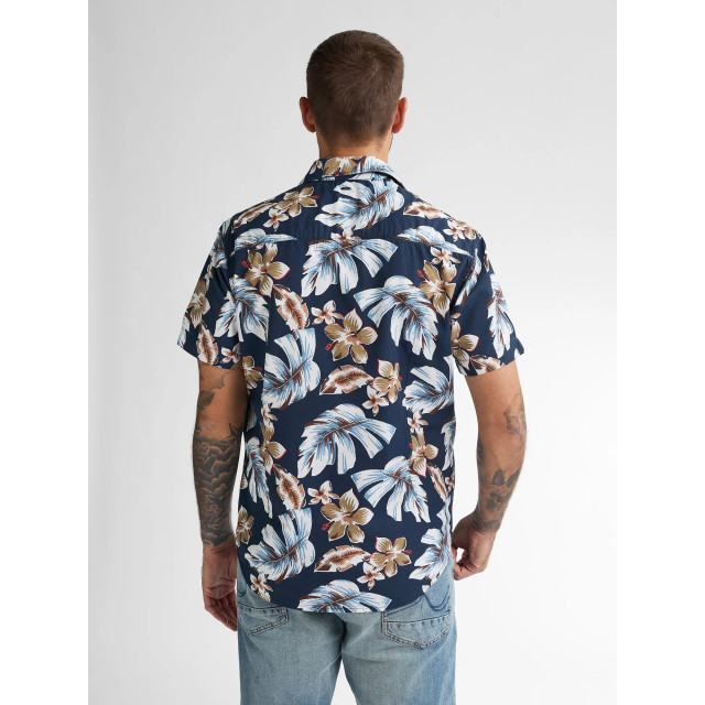 Petrol Industries Heren overhemd m-1050-sis418 5178 navy blue Petrol M 1050 SIS418 5178NavyBlue large