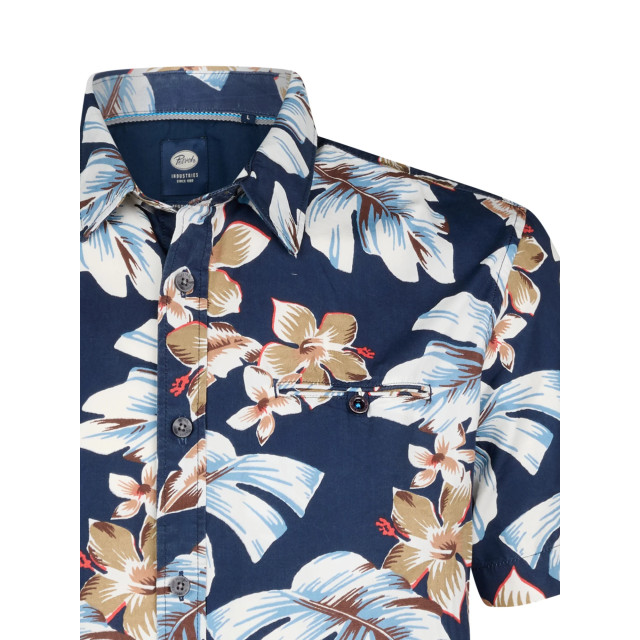 Petrol Industries Heren overhemd m-1050-sis418 5178 navy blue Petrol M 1050 SIS418 5178NavyBlue large