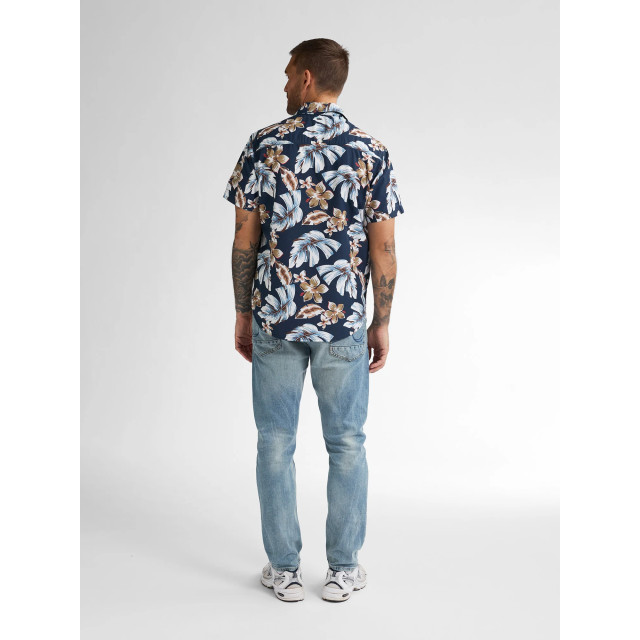 Petrol Industries Heren overhemd m-1050-sis418 5178 navy blue Petrol M 1050 SIS418 5178NavyBlue large