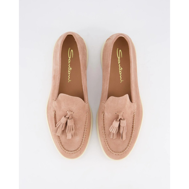 Santoni Dames feudal loafer powder WUYA58744TISN-PYLP24 large