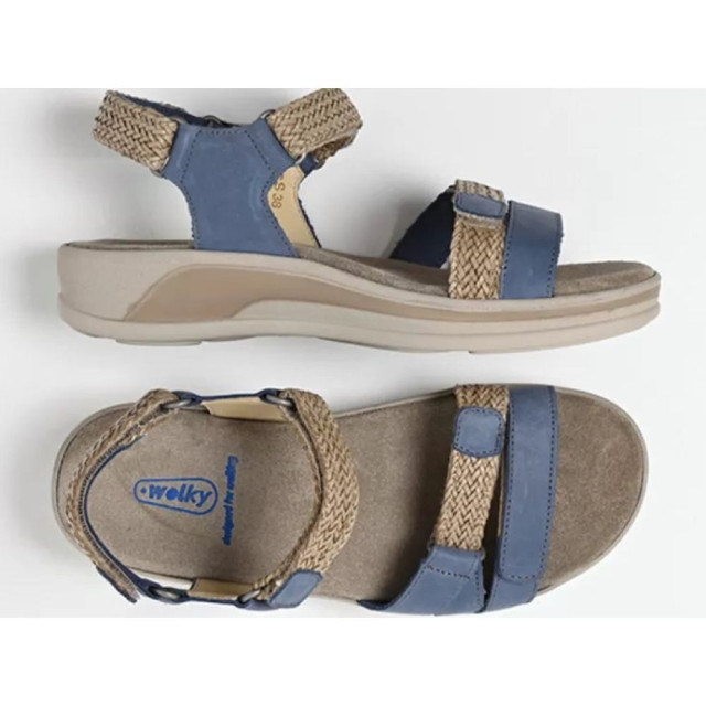 Wolky 01056-Acula Sandalen Blauw 01056-Acula large