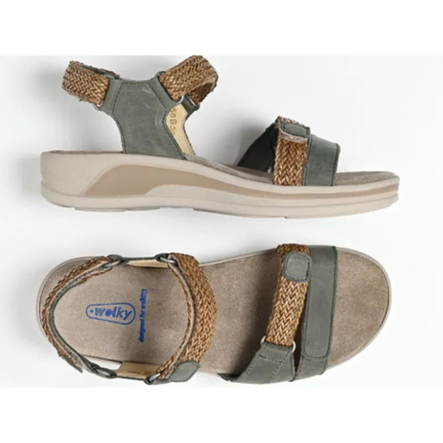 Wolky 01056-Acula Sandalen Groen 01056-Acula large