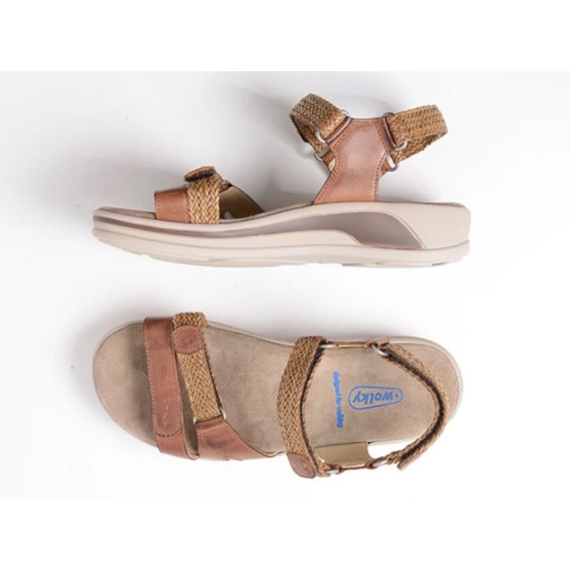 Wolky 01056-Acula Sandalen Bruin 01056-Acula large