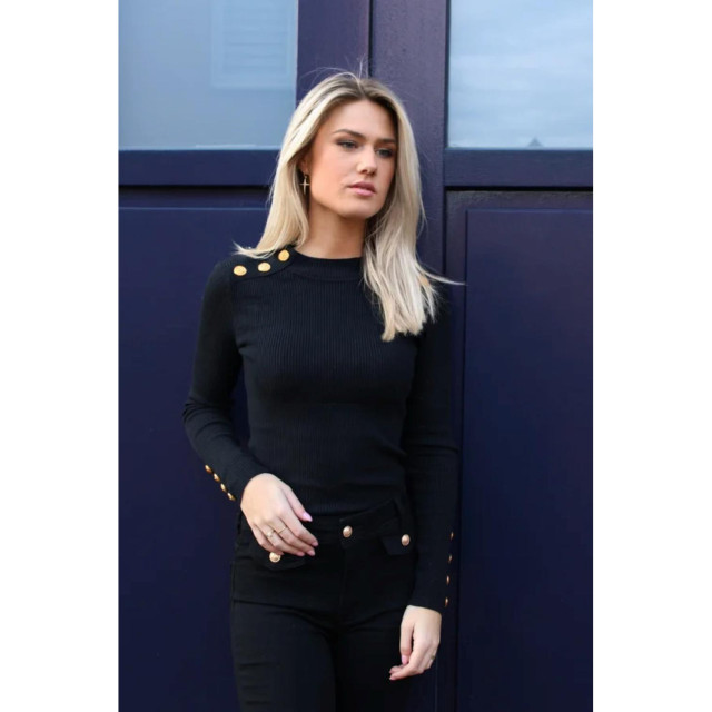 The Dezzy Factory Destiny top | Zwart 2400338 large