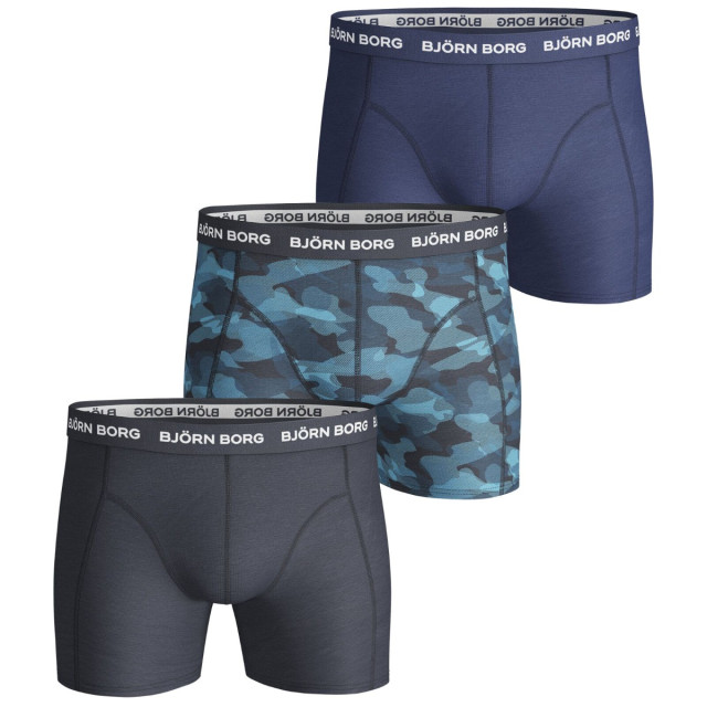 Björn Borg 3-pack boxers total eclipse shade 9999-1132-70291-S large