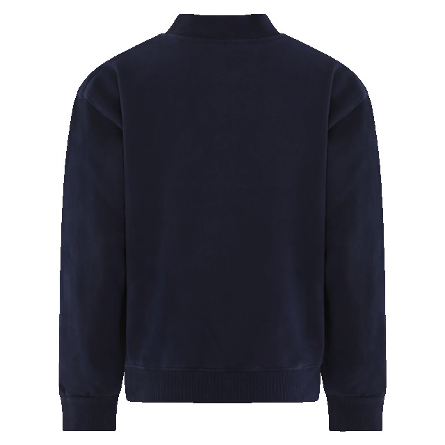 Bram's Fruit Heren eyelett zip up 653-Navy large