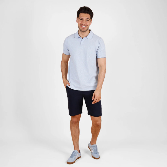 Q1905 Polo shirt toldijk – mist melange QM2653847-672-1 large