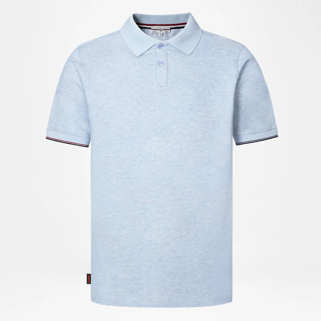Q1905 Polo shirt toldijk – mist melange QM2653847-672-1 large