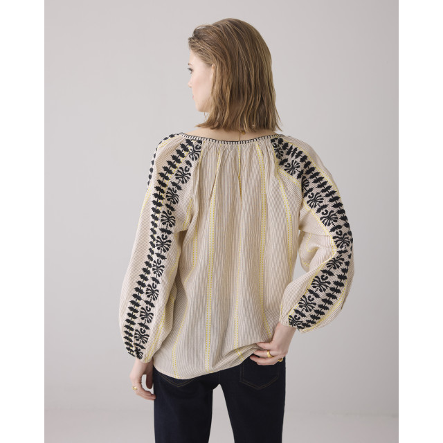 Summum Longsleeve top momosa stripe 2s3257-12186 2s3257-12186 large