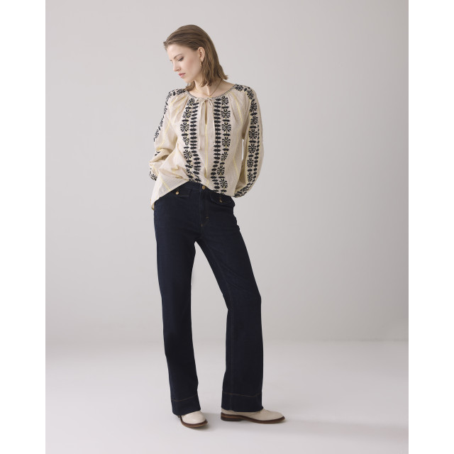 Summum Longsleeve top momosa stripe 2s3257-12186 2s3257-12186 large