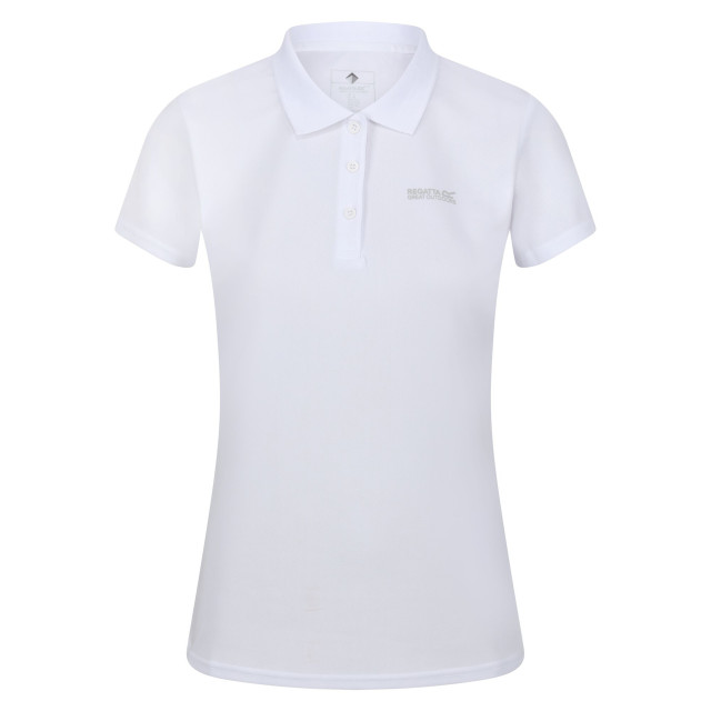 Regatta Dames maverick v polo shirt UTRG4979_white large