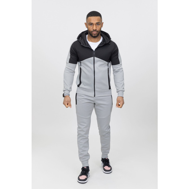 Zayne Milano heren joggingspak met zwart style-italie ZP635-2-1 large