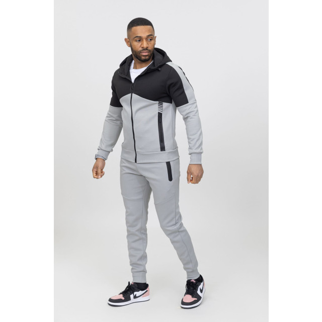 Zayne Milano heren joggingspak met zwart style-italie ZP635-2-1 large