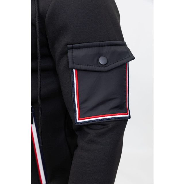 Zayne Milano heren joggingspak met bies style-italie ZP640-1 large