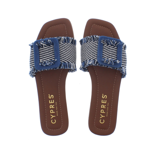 Cypres Tiny gesp jeans | dames | maat: | stof en immitatieleer 109981 large