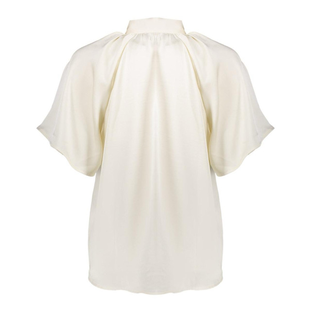 Geisha Blouse satin with bow ecru 4319.03.0005 large