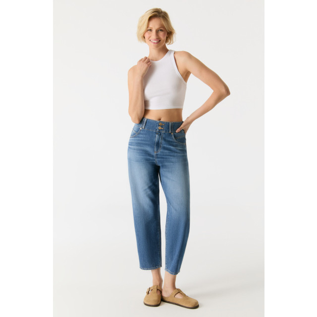 C.O.J. Denim Balloon fit medium blue Jasmin-114 large