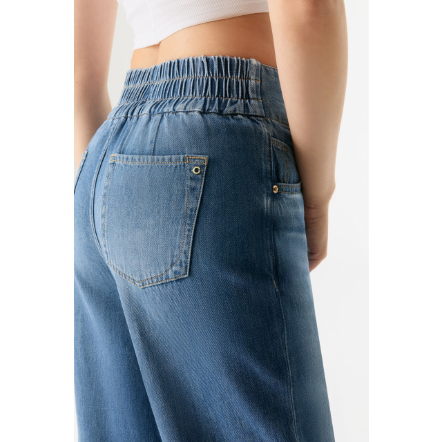 C.O.J. Denim Balloon fit medium blue Jasmin-114 large
