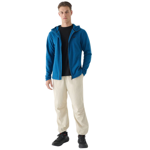 4F Heren m290 full zip hoodie UTMR1311_blue large