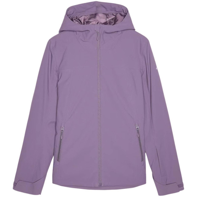 4F Dames f572 effen polyester ski-jas UTMR989_violet large